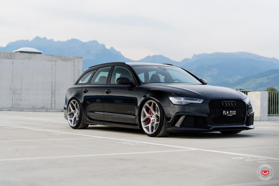  Audi RS6 Avant on Vossen Wheels (CG-205) 2016 года  (фото 1 из 26)